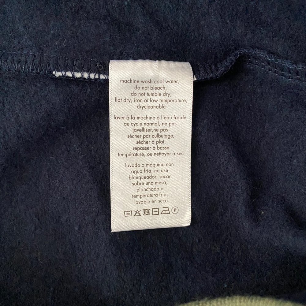 NEW Onia Hudson Colorblock Crewneck Sweater Blue - Picture 8 of 10